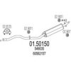 MTS 01.50150 Middle Silencer